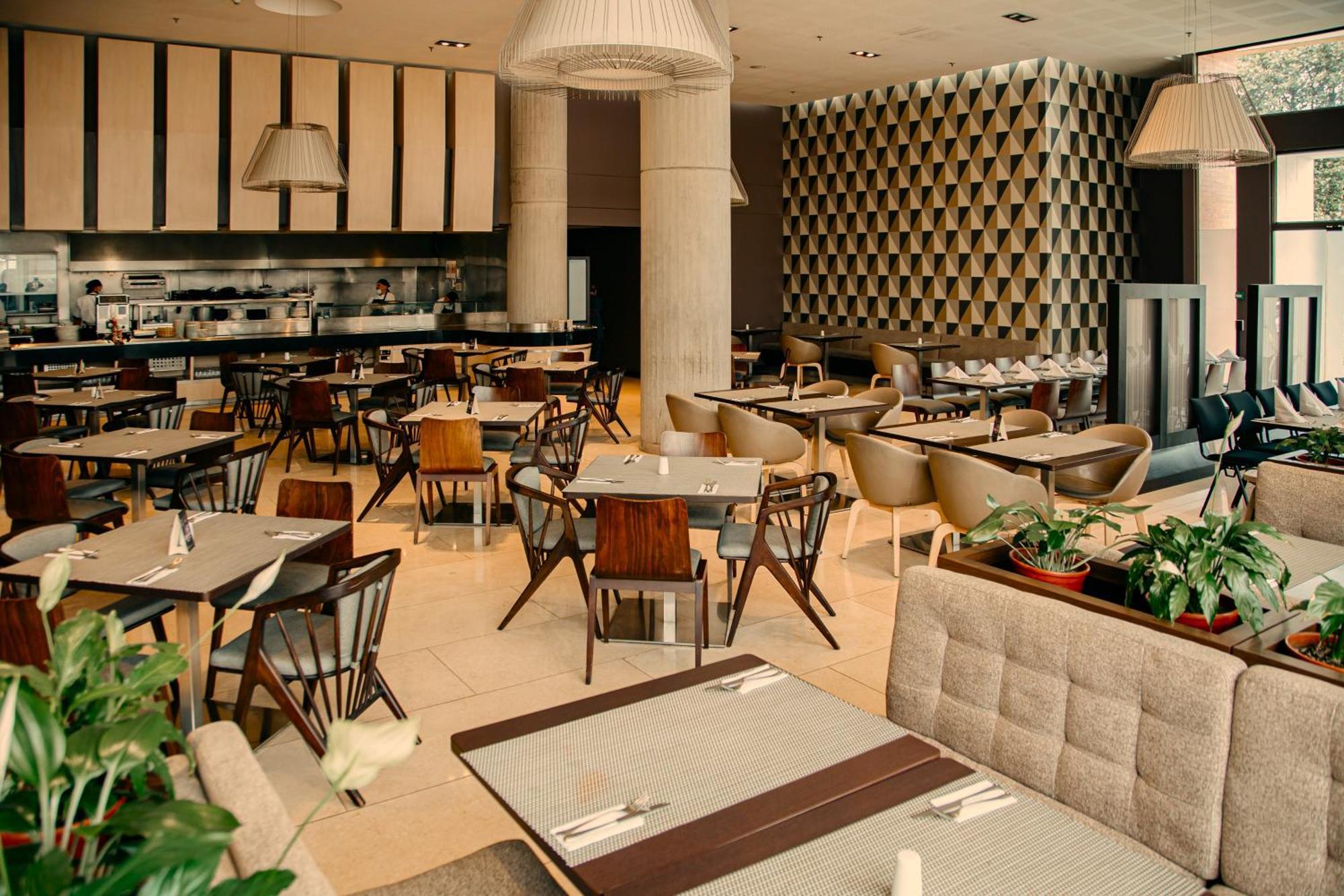 ホテル Hilton Doubletree Bogota Salitre Ar エクステリア 写真 The interior of the restaurant