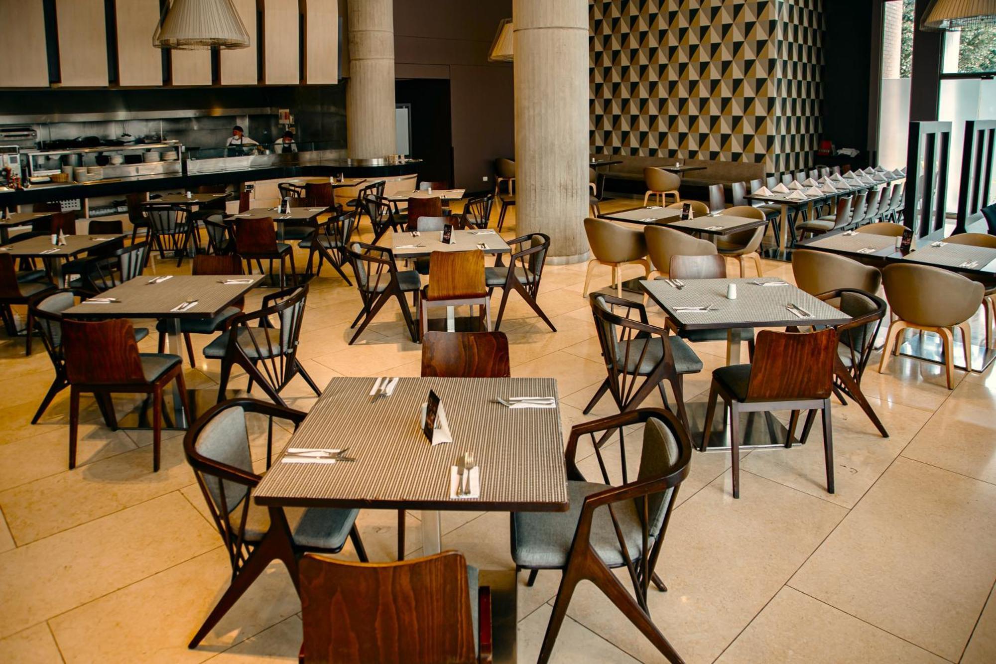 ホテル Hilton Doubletree Bogota Salitre Ar エクステリア 写真 The interior of the restaurant